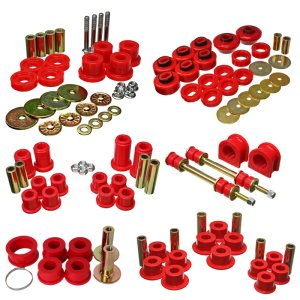 Chevrolet Silverado K1500 Suspension Bushing Kit - Energy Suspension - Hyper-Flex System - Red - `07-`13